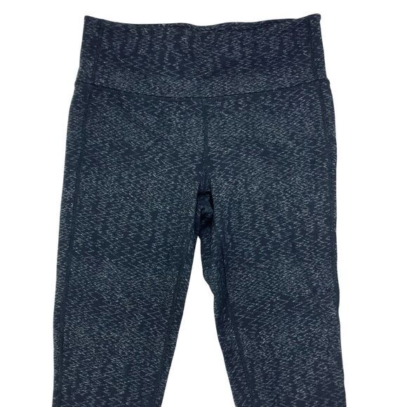 Athleta Yoga Leggings Womens S Black Heartbeat Chaturanga Athletic Stretchy Gym - Picture 3 of 14